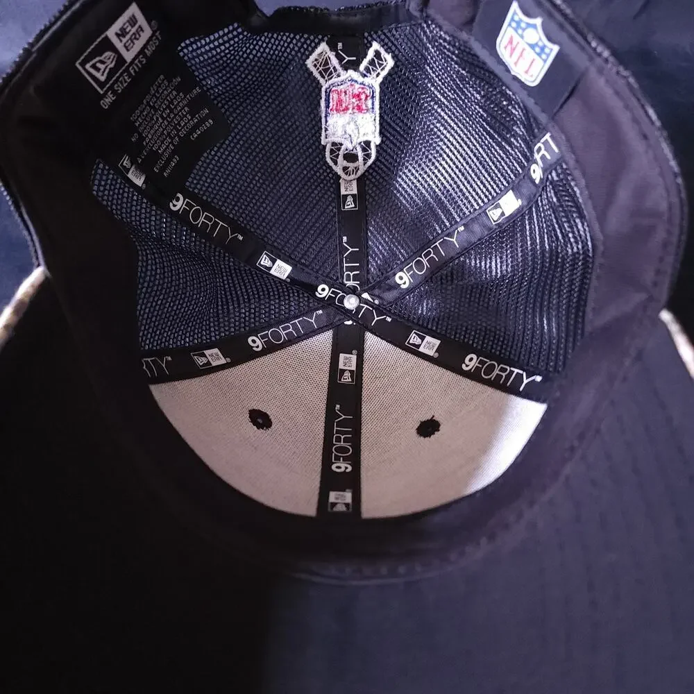 Seattle Seahawks New Era Salute To Service Trucker 9FORTY Snapback Hat Camo New